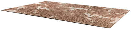 Tapis Ariane tissé à plat jacquard - Rouille