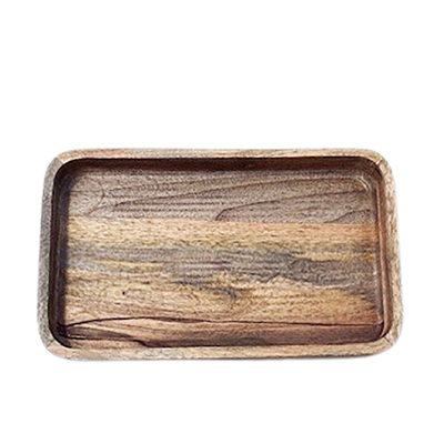 Plateau en bois de manguier
