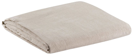 Drap Housse Stonewashed Zeff Naturel