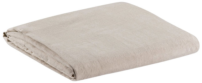 Drap Housse Stonewashed Zeff Naturel