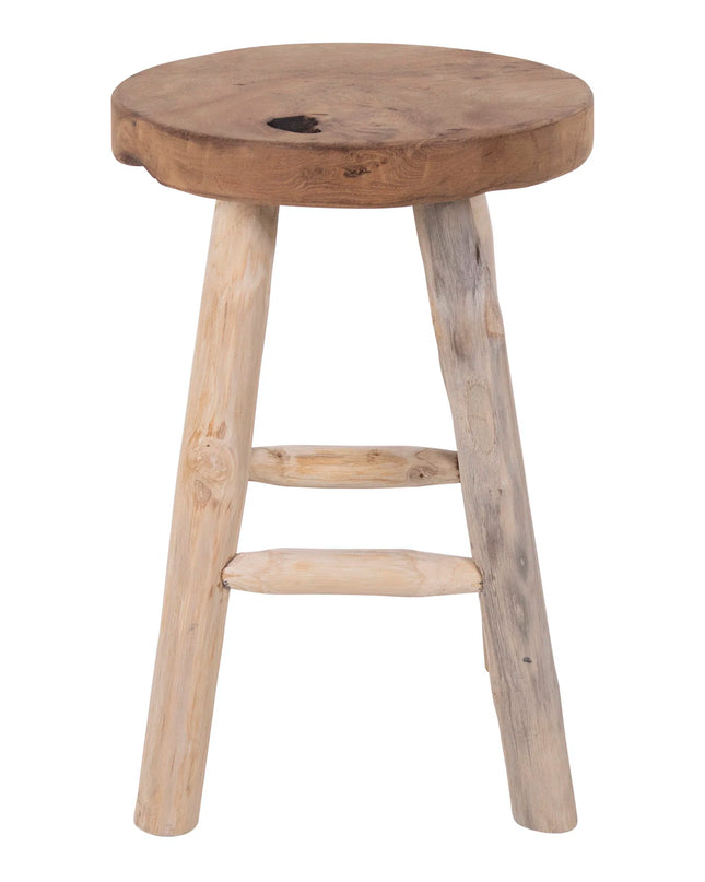 Tabouret en teck Badia