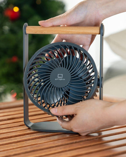 Ventilateur Portable Lyra: Blanc lunaire