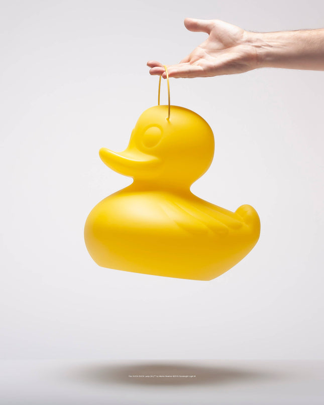 La lampe Duck-Duck petite 31 cm - lampe flottante rechargeable jaune ou blanc
