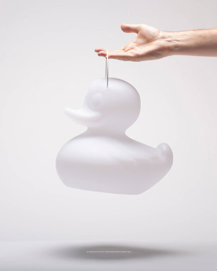 La lampe Duck-Duck petite 31 cm - lampe flottante rechargeable jaune ou blanc