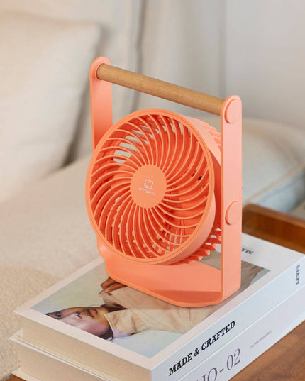 Ventilateur Portable Lyra: Blanc lunaire