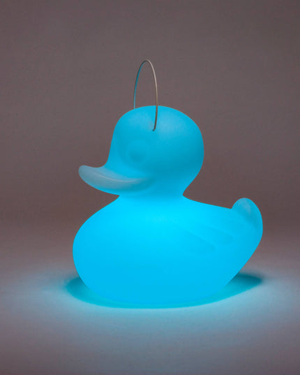 La lampe Duck-Duck petite 31 cm - lampe flottante rechargeable jaune ou blanc