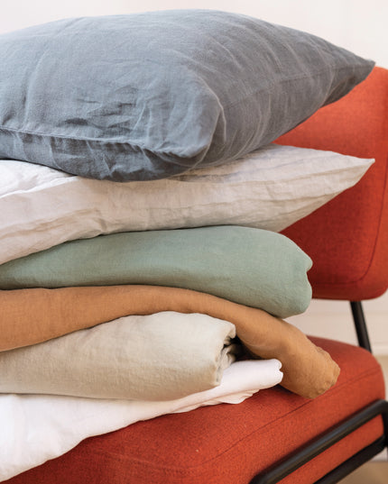 Housse de couette en 100% chanvre - 6 couleurs dispos