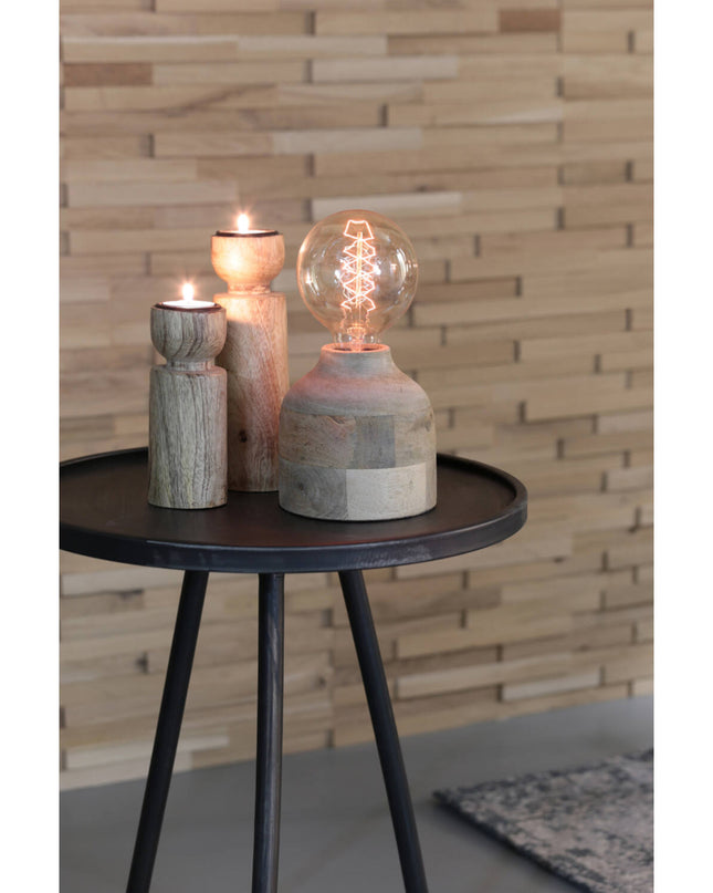 Table d'appoint Ø39,5x50,5 cm ENVIRA zinc