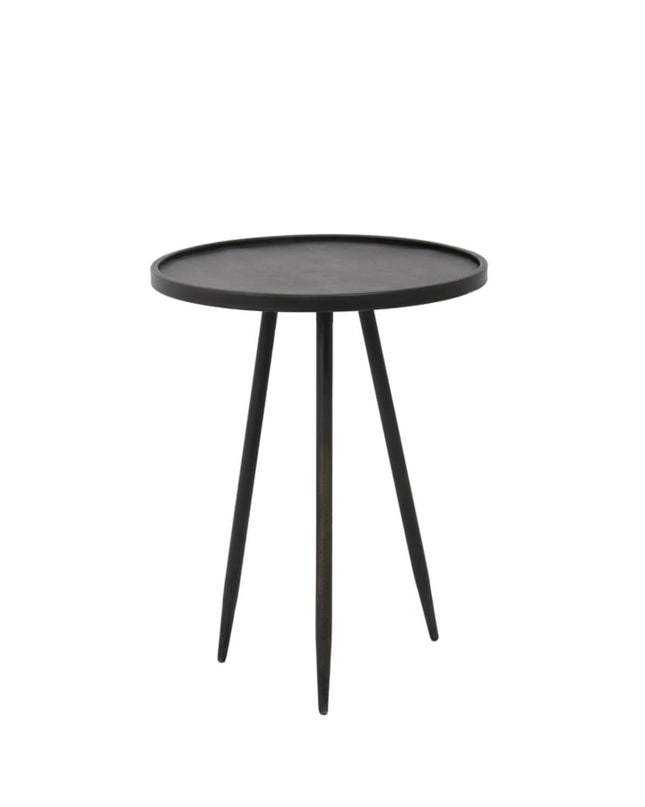 Table d'appoint Ø39,5x50,5 cm ENVIRA zinc