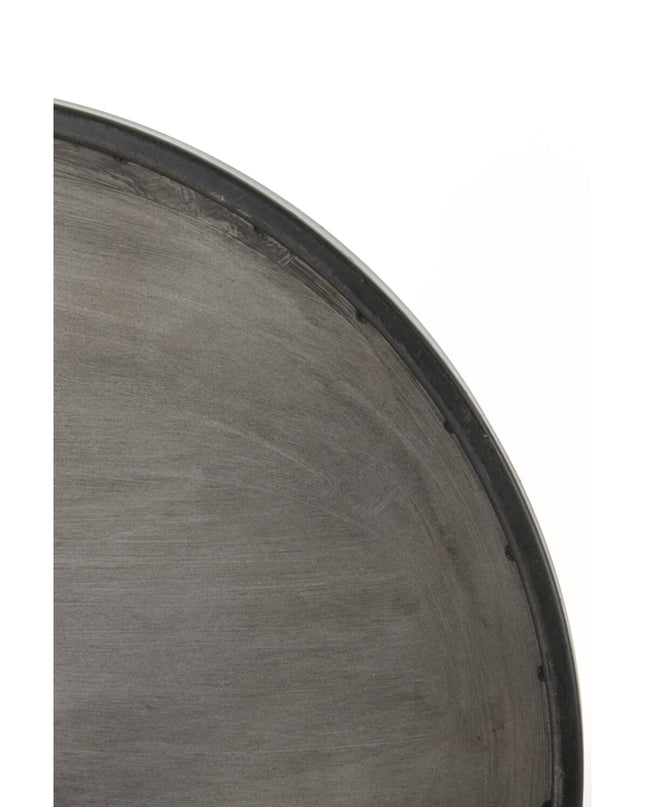 Table d'appoint Ø39,5x50,5 cm ENVIRA zinc