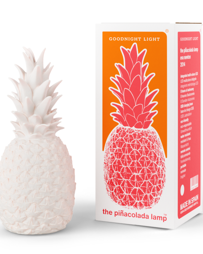 Lampe Piñacolada - lampe rechargeable pour intérieur et extérieur: 1 unité de safran