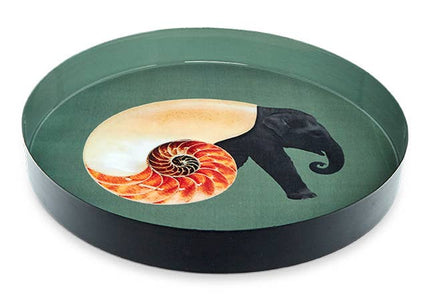Plateau rond Shellephant
