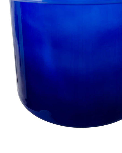 Lampe à poser XXL en verre coloré et style rétro Foza Maxi : Orange