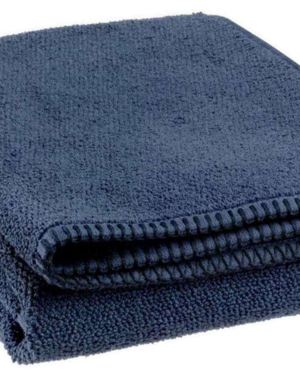 Serviette et Drap de douche/bain Bora - 100% coton - couleur encre