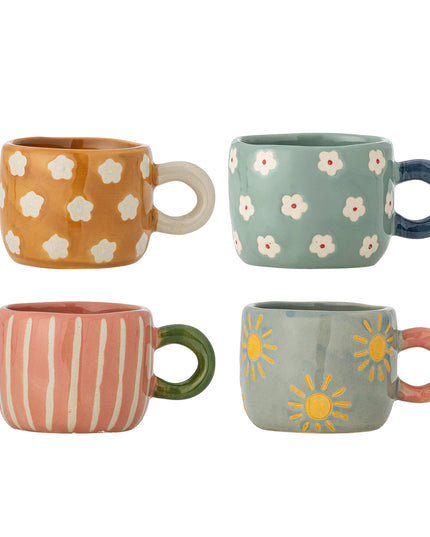 Tasses nini, en gres