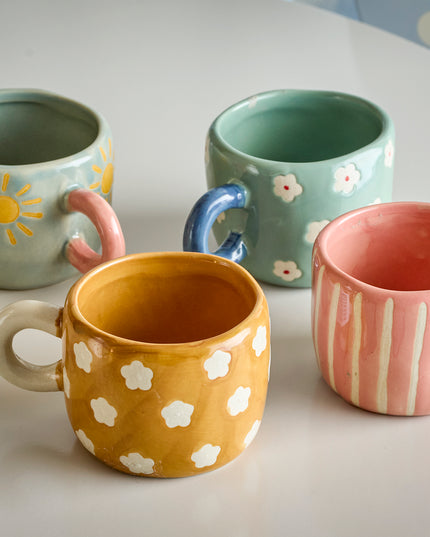 Tasses nini, en gres