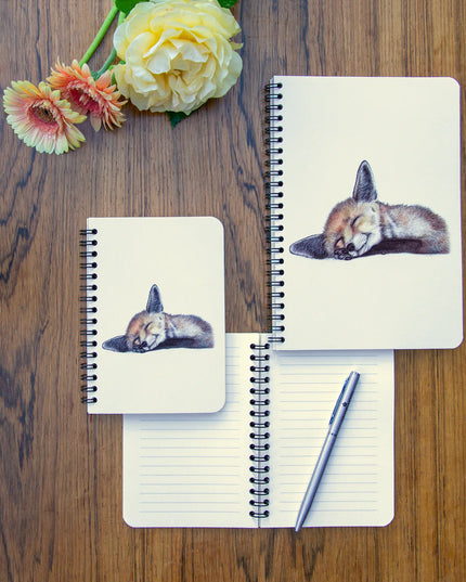 Carnets à spirales - Renard
