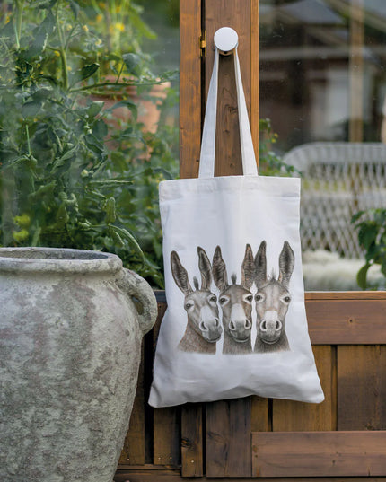 Tote bag - les ânes