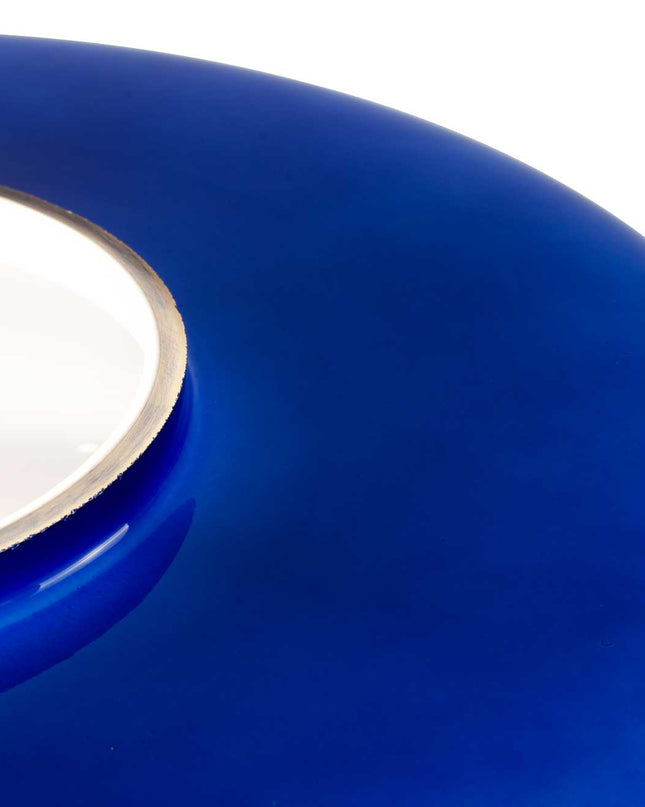Lampe à poser XXL en verre coloré et style rétro Foza Maxi : Orange