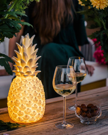 Lampe Piñacolada - lampe rechargeable pour intérieur et extérieur: 1 unité de safran