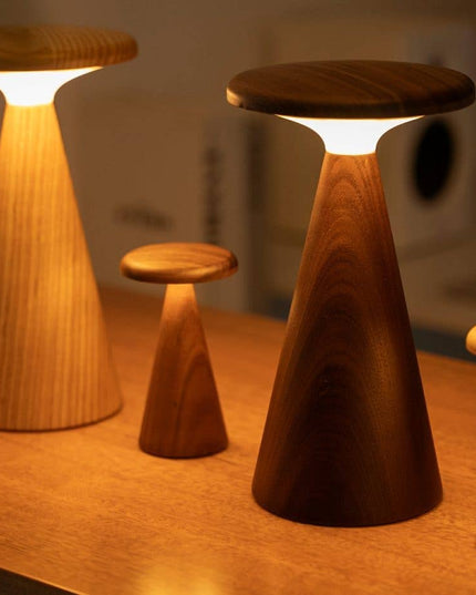 Lampe de table Sylva: Grande noix