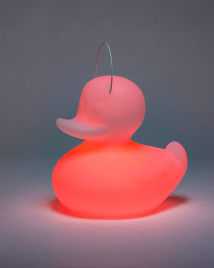 La lampe Duck-Duck petite 31 cm - lampe flottante rechargeable jaune ou blanc