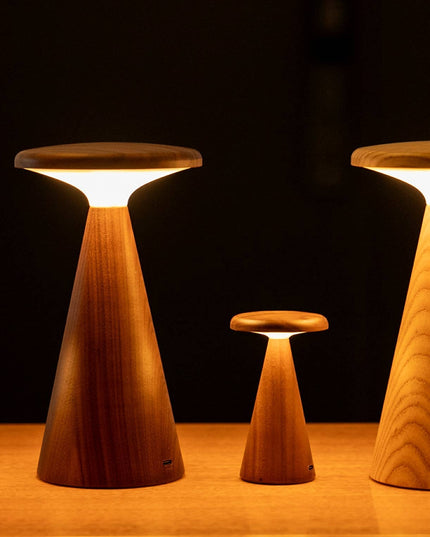Lampe de table Sylva: Grande noix