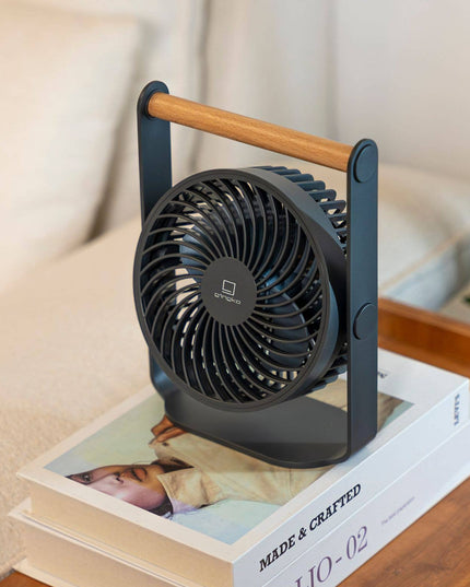 Ventilateur Portable Lyra: Blanc lunaire