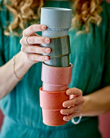 Tasse ewan - multicolore en gres