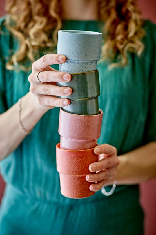 Tasse ewan - multicolore en gres