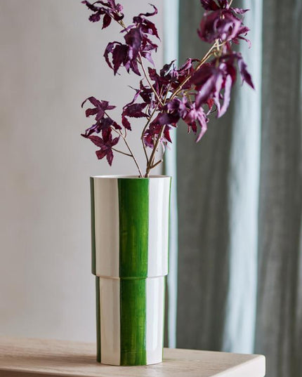 Vase Floki, Vert , Gres