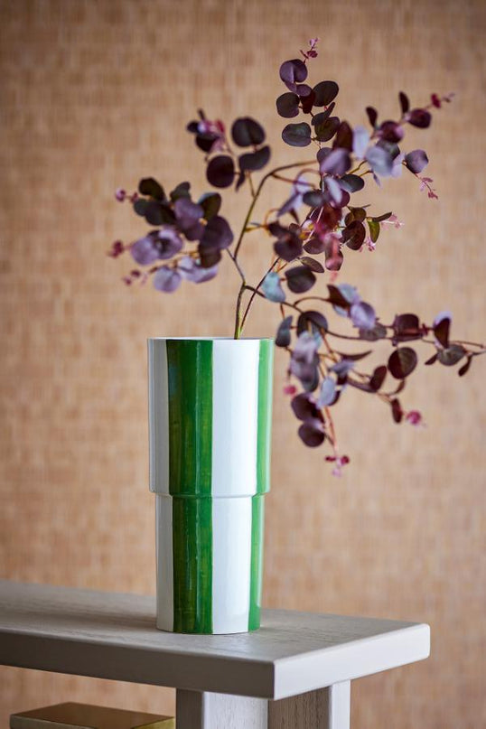 Vase Floki, Vert , Gres