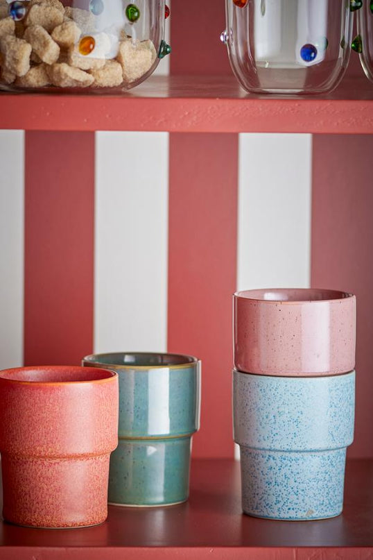Tasse ewan - multicolore en gres