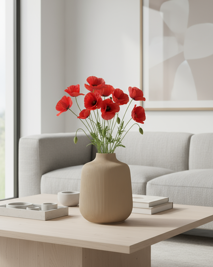 Vase - Grace 2 - Taupe