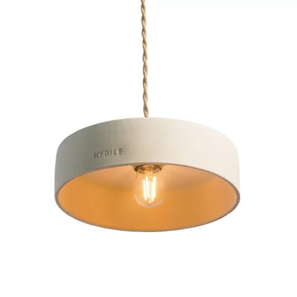 Suspension en terre cuite blanche Taille L