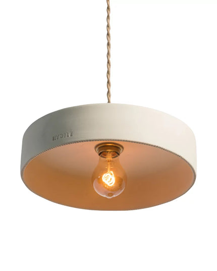 Suspension en terre cuite blanche Taille L