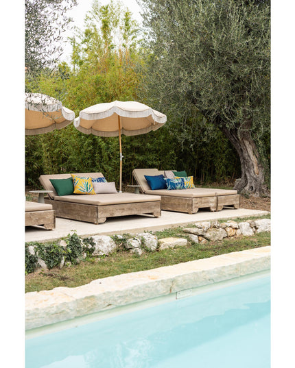 Coussin uni Alga outdoor Epicea 30 x 50