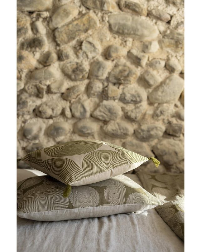 Coussin imprimé Tito Naturel 30 x 50