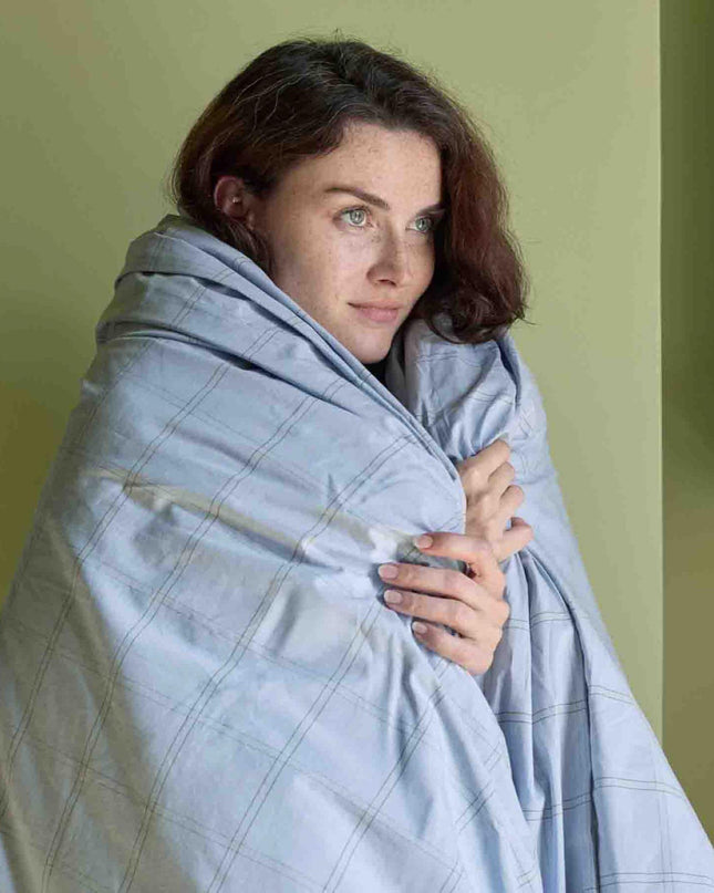 Housse de couette Chloé Ciel