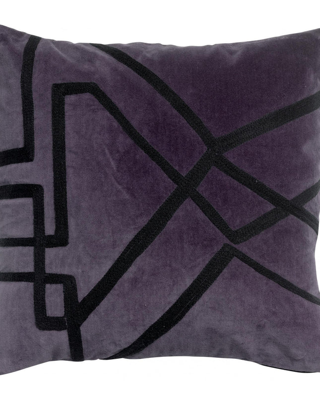 Coussin Fara brodé Raisin 45 x 45 ou 60x45