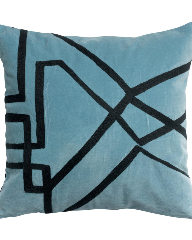 Coussin Fara brodé Quartz 45 x 45