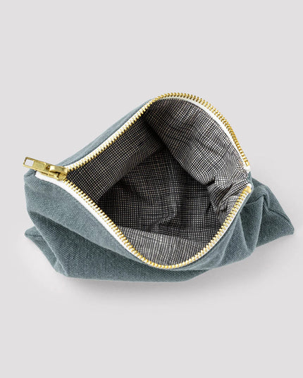 Grande pochette en coton bio (5 couleurs disponibles)