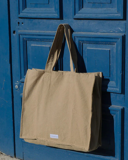 Sac cabas - les pensionnaires (bleu horizon et gris ardoise)